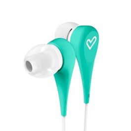 Energy Sistem Auriculares Intrauditivos Style 1 Menta con Micrófono y Cable Plano para Smartphone