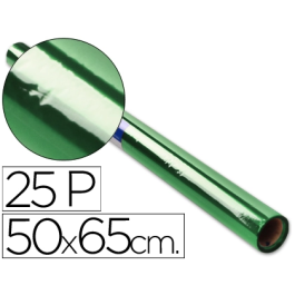 Sadipal Papel Celofán Microperforado Rollo 25H 50x65 cm Verde Precio: 7.88999981. SKU: B172PZGS6V