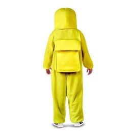 My Other Me Disfraz Among Us Impostor Amarillo Talla XL con Escafandra y Traje
