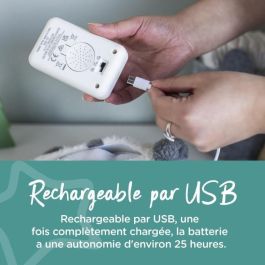 TOMME TIPPEE, Luz nocturna de lujo con CrySensor, 6 sonidos relajantes, USB, lavable a máquina, Pippo el Panda TOMME TIPPEE, Luz nocturna de lujo con CrySensor, 6 sonidos relajantes, USB, lavable a máquina, Pippo el Panda