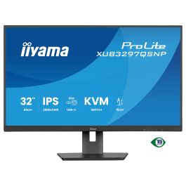 iiyama Monitor XUB3297QSNP-B1 32" (81,28cm) IPS 2560x1440 1ms USB-C Dock LAN/95W PD