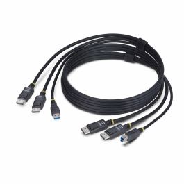 Cable adaptador Startech DDU1226-KVM-CABLE Negro 1,8 m Cable adaptador Startech DDU1226-KVM-CABLE Negro 1,8 m