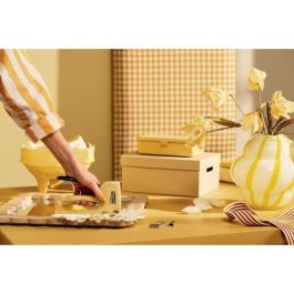 Grapadora Blomster R53 SoS - RÁPIDA - Amarillo flor Grapadora Blomster R53 SoS - RÁPIDA - Amarillo flor