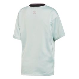 Camiseta de Manga Corta Mujer Adidas Originals Boyfriend Aguamarina S