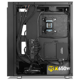 NOX Hummer Blaster NXHUMMERBLASTER Semitorre ATX ARGB USB 3.0 Negro Ventana