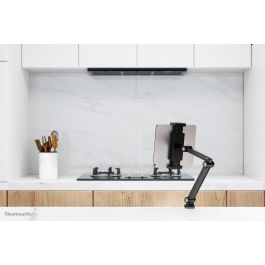 Neomounts DS15-545BL1 Soporte para Tablet de Escritorio con Abrazadera 4.7-12.9 Pulgadas Negro Max 1kg Rotación Completa