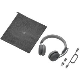 Logitech Zone Wireless 2 Auriculares Inalámbricos con Cancelación de Ruido Híbrida y Claridad de Llamada Avanzada, Batería Reemplazable