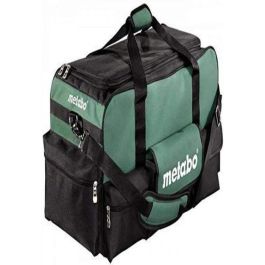 Metabo Bolsa de herramientas grande con 5 compartimentos y velcro para 3 baterías, 1 cargador y accesorios
