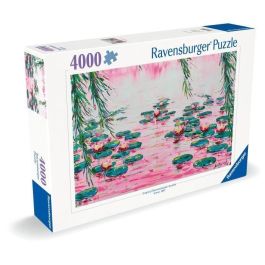 Ravensburger RAV1738346952806 Puzzle 4000 piezas Los nenúfares rosados