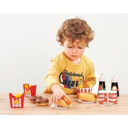 Ecoiffier 2423 Set de Comida Rápida Caja Hot Dog de Juguete para Niños Ecoiffier 2423 Set de Comida Rápida Caja Hot Dog de Juguete para Niños