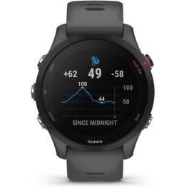 Garmin Forerunner 255 Reloj GPS Deportivo Smartwatch Gris con Monitor de Frecuencia Cardíaca y Resistencia al Agua