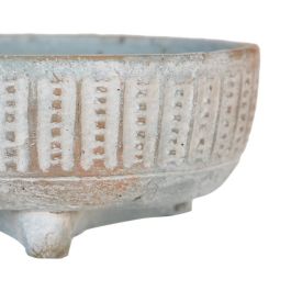 Macetero Cemento Decoración 16,50 X 16,50 X 7,50 cm