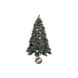 DKD Home Decor Base Árbol Navidad Moderna LED Magnesia Azul Dorado 60x62x60 cm
