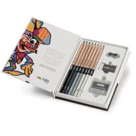 Lapices De Grafito Carioca Plus Set De Dibujo (Lapices, Afilalapiz Y Goma De Borrar) 6 unidades Precio: 58.49999947. SKU: B14VVM9HJS