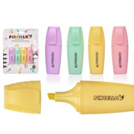 Set 4 Fluorescentes Mini Pastel Animales Pincello 16x20.5x2 cm - Amarillo, Menta, Rosa, Violeta (24 Unidades) Precio: 38.95000043. SKU: B13DTFM4F9