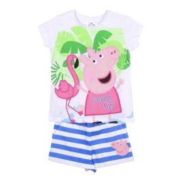 Cerdá Conjunto 2 piezas French Terry Peppa Pig Talla 5 años Blanco