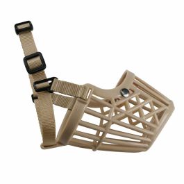 Gloria Bozal Plástico para Perros Talla 4 Marrón, con Sujeción Segura y Formas Redondeadas. Ideal para Adiestramiento y Visitas al Veterinario. Precio: 8.79000023. SKU: S6103595