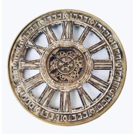 DKD Home Decor Reloj de Pared Loft Dorado 9.5 x 117 x 117 cm Precio: 235.49999979. SKU: B1EA7N5JPN