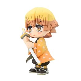 Good Smile Company Figura Toonize Kimetsu no Yaiba - Agatsuma Zenitsu Normal Color, PVC, 7 cm, articulada con base y complementos Good Smile Company Figura Toonize Kimetsu no Yaiba - Agatsuma Zenitsu Normal Color, PVC, 7 cm, articulada con base y complementos