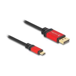 Delock Cable USB Type-C a DisplayPort (DP Alt Mode) 8K 60Hz HDR, 3m, Negro y Rojo, Conector Chapado en Oro, DP 1.4, Plug & Play, Envase para Colgar Precio: 48.50000045. SKU: B1AMAJPZQR