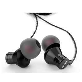 Aiwa ESTM-50USB-C Auriculares Alámbricos con USB Tipo C, Negro