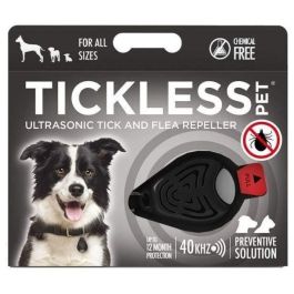 Tickless AUC5999566451034 Repelente Garrapatas y Pulgas para Mascotas TICKLESS PET a Pilas Negro Tickless AUC5999566451034 Repelente Garrapatas y Pulgas para Mascotas TICKLESS PET a Pilas Negro