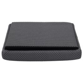 Caja-Puf Plegable Atom Gris Home Deco Factory Caja-Puf Plegable Atom Gris Home Deco Factory
