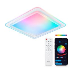 Plafón LED KSIX Celeste (3000k - 6500k) Plafón LED KSIX Celeste (3000k - 6500k)