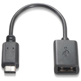 Nanocable 10.01.2400 Cable USB 2.0 Tipo-C Macho a USB-A Hembra OTG Negro 15cm, Carga 3A, 480Mbps, Thunderbolt 3 Precio: 5.50000055. SKU: S0228123