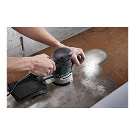 Wolfcraft Hojas de Lija Adhesivas de Corindón Perforadas Ø125 mm Grano 40 Pack 5 uds