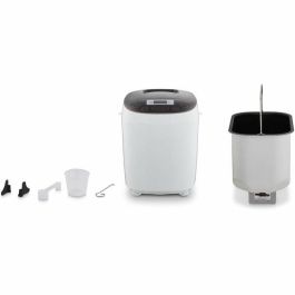 Medion 50076798 Máquina de Hacer Pan, 950 W de Potencia, con 19 Programas, Ventana Visor Hublot, Color Blanco.