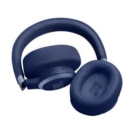 JBL Live 770NC Auriculares Bluetooth Over Ear con Cancelación Activa de Ruido (ANC), 50h Autonomía, Azul