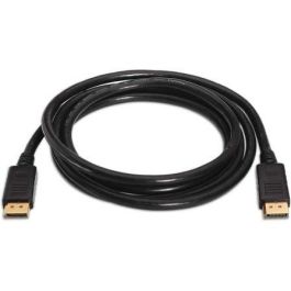 Aisens Cable DisplayPort 1.2 4K@60Hz DP-M - DP-M Negro 2.0M, Alta Velocidad, Oro 24K, OFC Aisens Cable DisplayPort 1.2 4K@60Hz DP-M - DP-M Negro 2.0M, Alta Velocidad, Oro 24K, OFC
