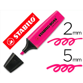 Stabilo Rotulador Boss Fluorescente Rosa Punta Biselada Trazo 2-5 mm Precio: 10.50000006. SKU: B1E3ZLD75J