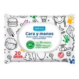 Brevia Toallitas Húmedas para Cara y Manos, 20 Unidades, con Tapa, Suaves y de Fibras Vegetales, para Llevar Brevia Toallitas Húmedas para Cara y Manos, 20 Unidades, con Tapa, Suaves y de Fibras Vegetales, para Llevar Precio: 1.68999974. SKU: B1D5546MXJ