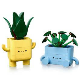Lego Botanicals Plantas Felices Set Construcción Decorativo Drácena y Pilea con Caritas Intercambiables 217 Piezas Regalo 9+ Años Lego Botanicals Plantas Felices Set Construcción Decorativo Drácena y Pilea con Caritas Intercambiables 217 Piezas Regalo 9+ Años