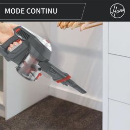 Hoover HF122AH Aspiradora escoba 22V, 40 min autonomía, 0.9L, Rojo/Gris HOO8059019020341
