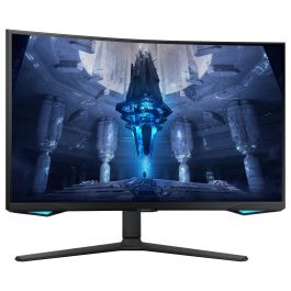 Samsung LS32BG750NPX Monitor Gaming 32" 4K UHD 165Hz 1ms Mini-LED Quantum HDR 2000 Curvo 1000R G-Sync Compatible FreeSync Premium Pro Negro