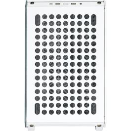Cooler Master Qube 500 Flatpack Blanco - Caja PC Midi Tower ATX EATX ITX micro ATX con Ventana de Vidrio Templado