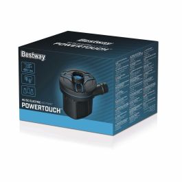 Bestway Hinchador Electrico Enchufe y Mechero 11,3x10,1x10,7 cm 490 Litro/Minuto Hinchable y Camping 62255