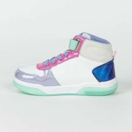 Deportiva suela pvc con luces stitch t029 Deportiva suela pvc con luces stitch t029