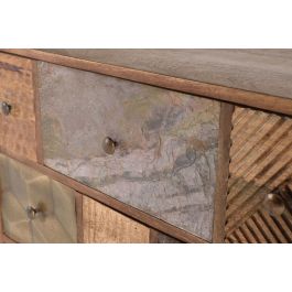 Giner y Colomer Aparador en Madera Maciza de Mango con Acabados Diferentes