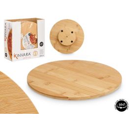 Tabla Redonda Giratoria de Bambú 30 cm - Kinvara (12 Unidades) Precio: 73.50000042. SKU: B1GJAYM7PB