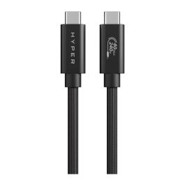 Targus HyperDrive Next Cable USB4 Gen 3x2 Macho a Macho 40 Gbit/s Trenzado 1.2m Negro