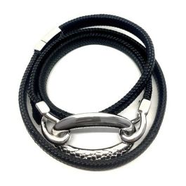 Pulsera Mujer Panarea BR3GN Negro Plata Plateado (52 cm) Precio: 66.50000038. SKU: S0309835