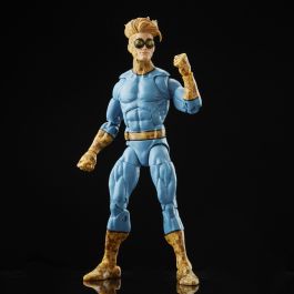 Hasbro Figura Speedball Marvel Legends, PVC articulado 15 cm con parte de Controller, Build-A-Figure