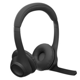 Logitech Auriculares Inalámbricos Zone 300 para Oficina/Centro de Llamadas, Binaurales, Negro, Bluetooth 5.3