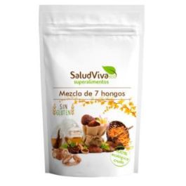 SALUD VIVA Mezcla 7 Hongos 100g – Alto en Vitamina D, B3, Proteínas y Fibra, Sin Gluten Precio: 14.4999998. SKU: B14JRFG7RQ