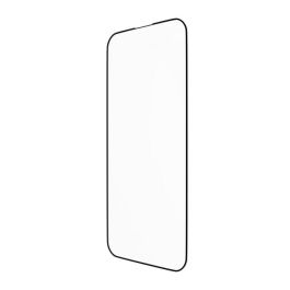 dbramante1928 Protector Pantalla eco-shield iPhone 15 Pro Borde Negro Irrompible Reciclado 0.4mm compatible con Funda