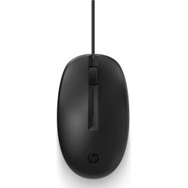 HP 125 Ratón con Cable Ergonómico y Cómodo para Oficina, Hogar y Productividad Diaria Intensa